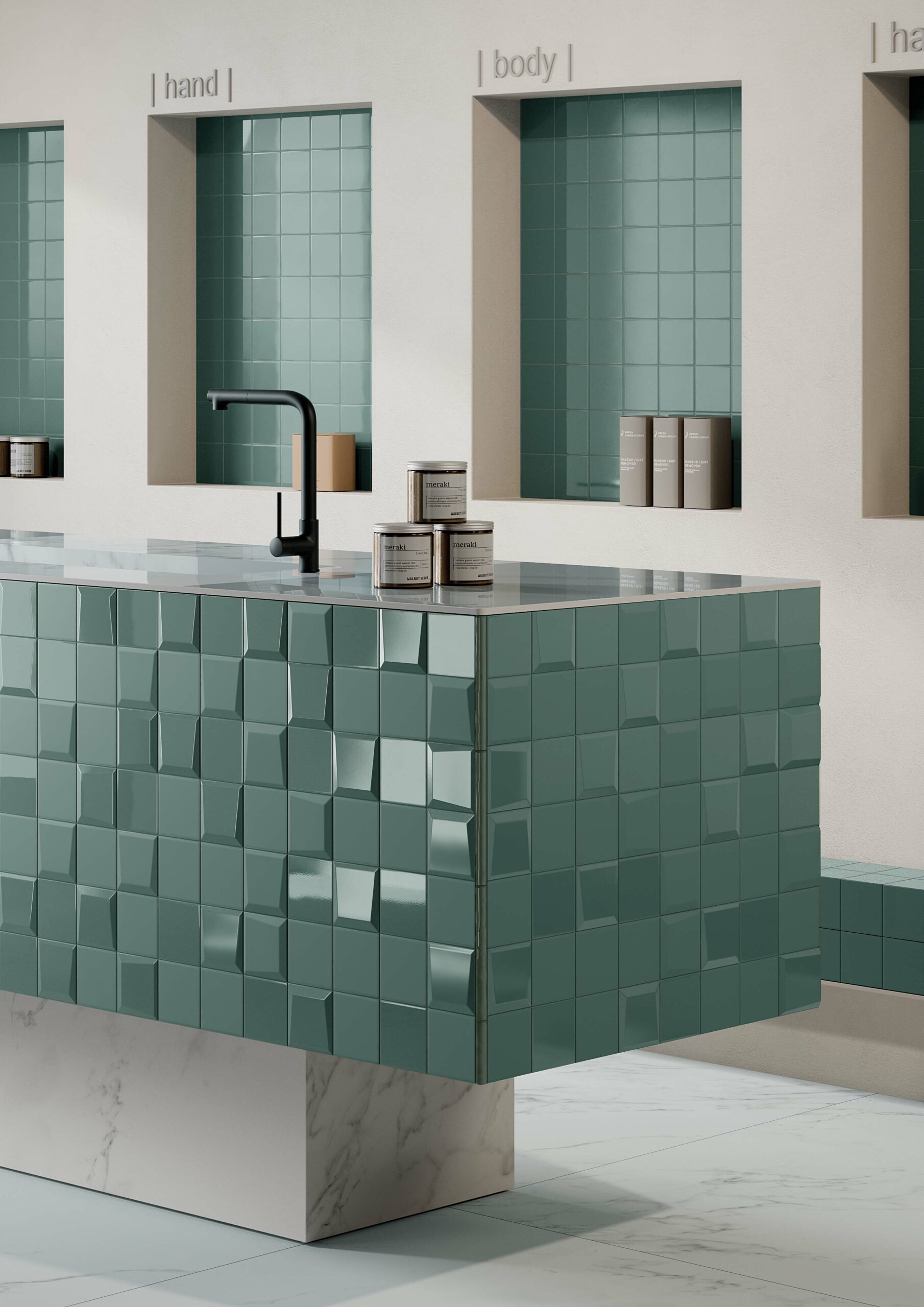 tile-up-green-lingotto-10×10-decor-idea-sammys-designer-flooring