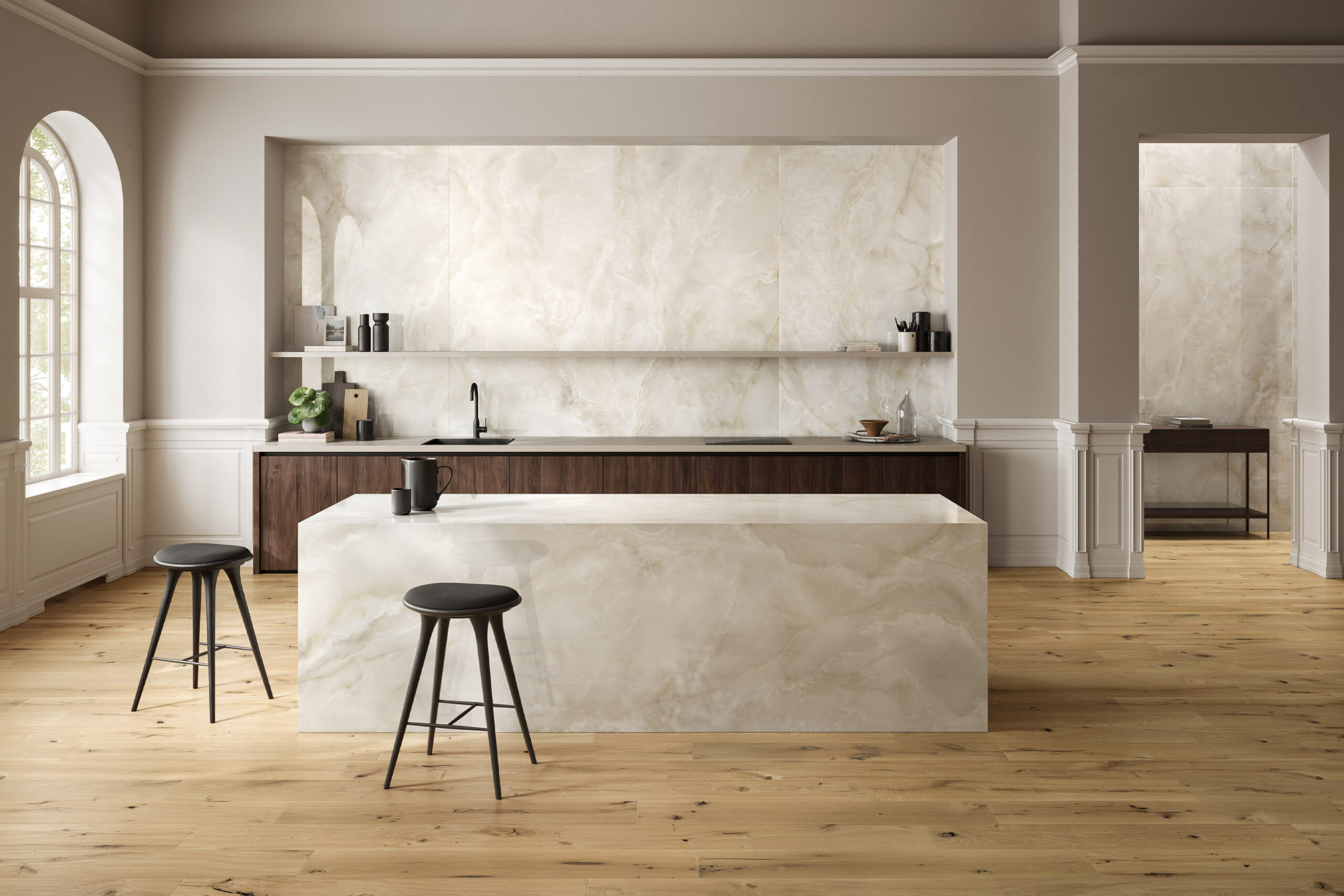 maximum-slab-and-tile-sammys-designer-flooring-majestic-onix-pearl-white-sample-mood-decor-inspiration